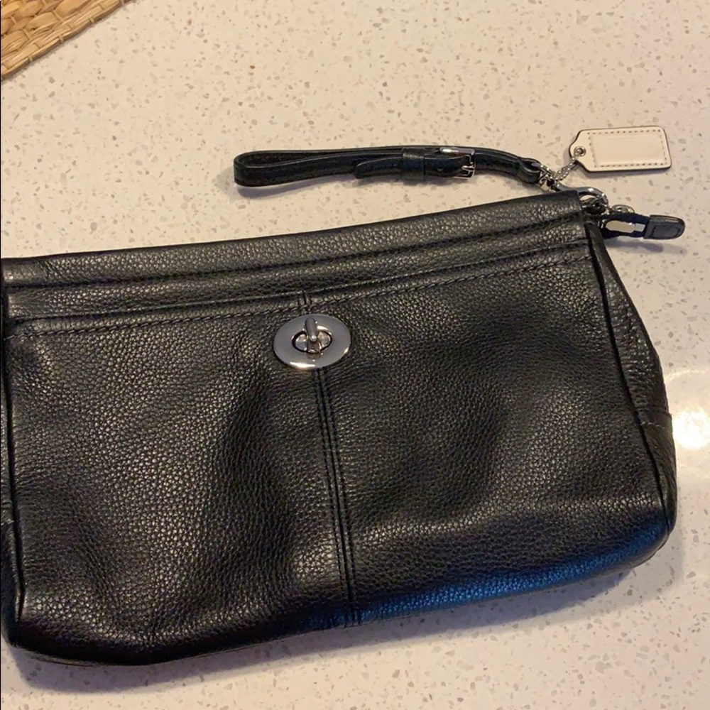 Black coach bag